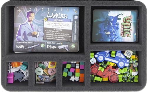 Magnetic Box Feldherr Tiny Epic Zombies rangement mousse boîte aimantée