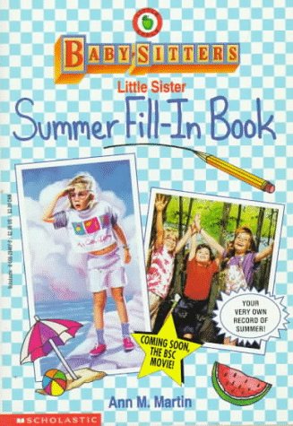Summer Fill-In Book