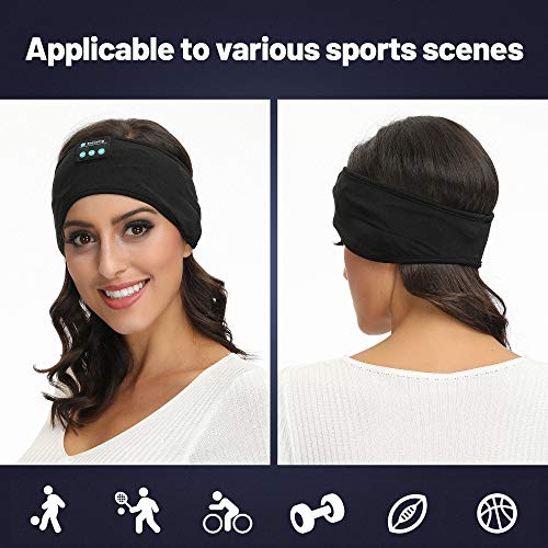 Fones de ouvido para dormir, Bluetooth, Voerou sem fio, fones de ouvido esportivos com alto-falantes