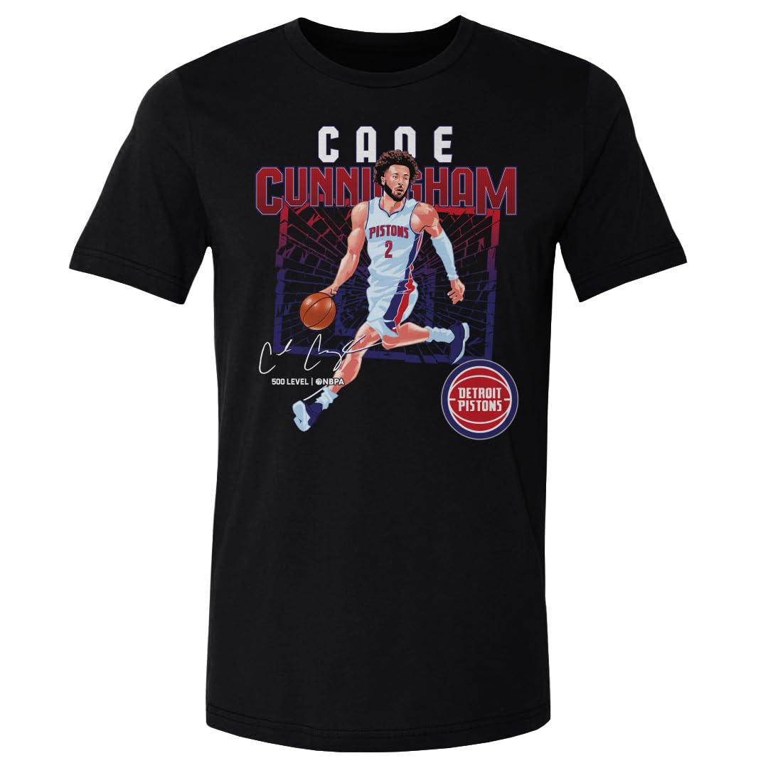 500 LEVEL Cade Cunningham Detroit Pistons Shirt - Cade Cunningham Detroit Pistons Shattered