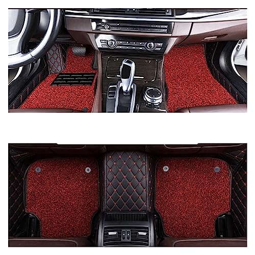 Tapis de sol voiture contre la boue tapis en caoutchouc rouge ES300h