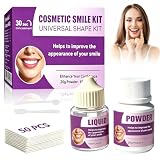 Cemento per Denti, Cemento Dentale Definitivo, Kit Riparazione Denti