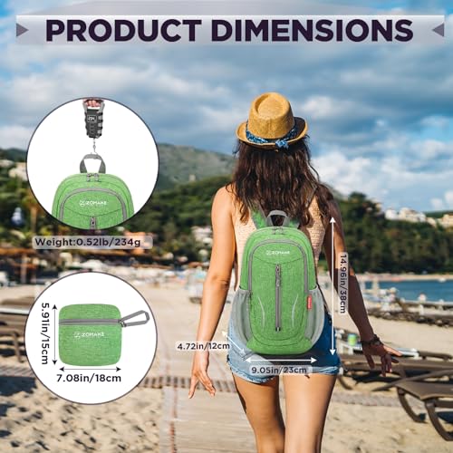 ZOMAKE Lightweight Foldable Backpack - Image 2