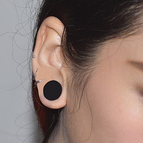 26Pcs Silicone Ear Gauge Plugs Stretching Kit Double Flared Flesh Tunnels Saddle Expander Set 8g to 1"3