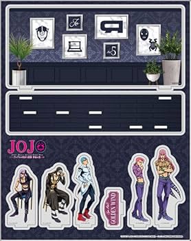 ジョジョの奇妙な冒険 アクリルジオラマ 15枚セット アニメ「ジョジョの奇妙な冒険 ストーンオーシャン」描き下ろし