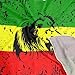 MUCEXQ Jamaican Flag Lion Women's Fashion Silk Scarf,Square Satin Headscarf Novelty Neck Scarf Hair Wraps