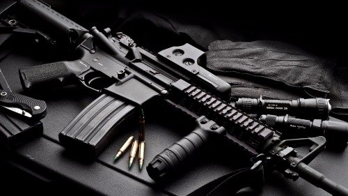 ConversationPrints AR15 Assault Rifle Poster