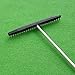 LURUBINNBLW Golf Sand Bunker Rake, Golf Sand Trap Rakes, Golf Bunker Rake Has Smooth Edges and Compact Teeth, Suitable for Bunker Course, Sand Finishing, Care and Maintenance