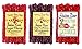 Shadow River Gourmet Licorice Candy Variety 3 Pack - Huckleberry, Cherry, Prickly Pear