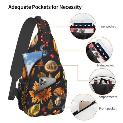 Morrales Sling para Senderismo y Viaje Unisex miniatura 4