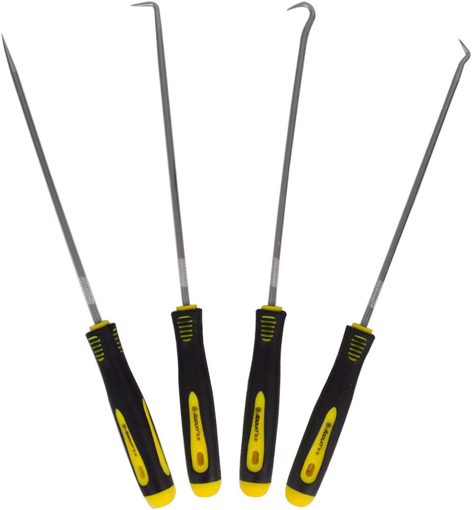 4 Pcs Long Pick and Hook Tool Set