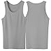 Glory Max 3-6 Pack Men 100% Cotton Ribbed Plain Tank Tops Wife Beater A-Shirts Undershirts (US, Alpha, Large, Regular, Regular, 3-Pack Mixed Colors)