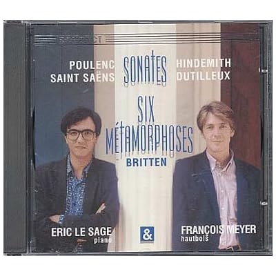 Sonates Pour Hautbois Et Piano