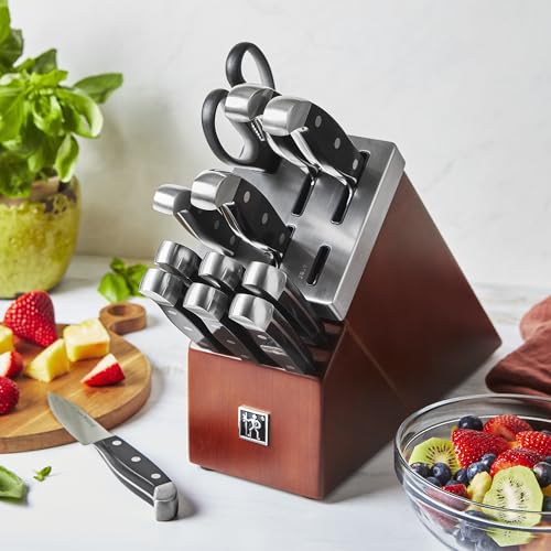 Image of HENCKELS Statement 13-pc Self-Sharpening Knife Block Set