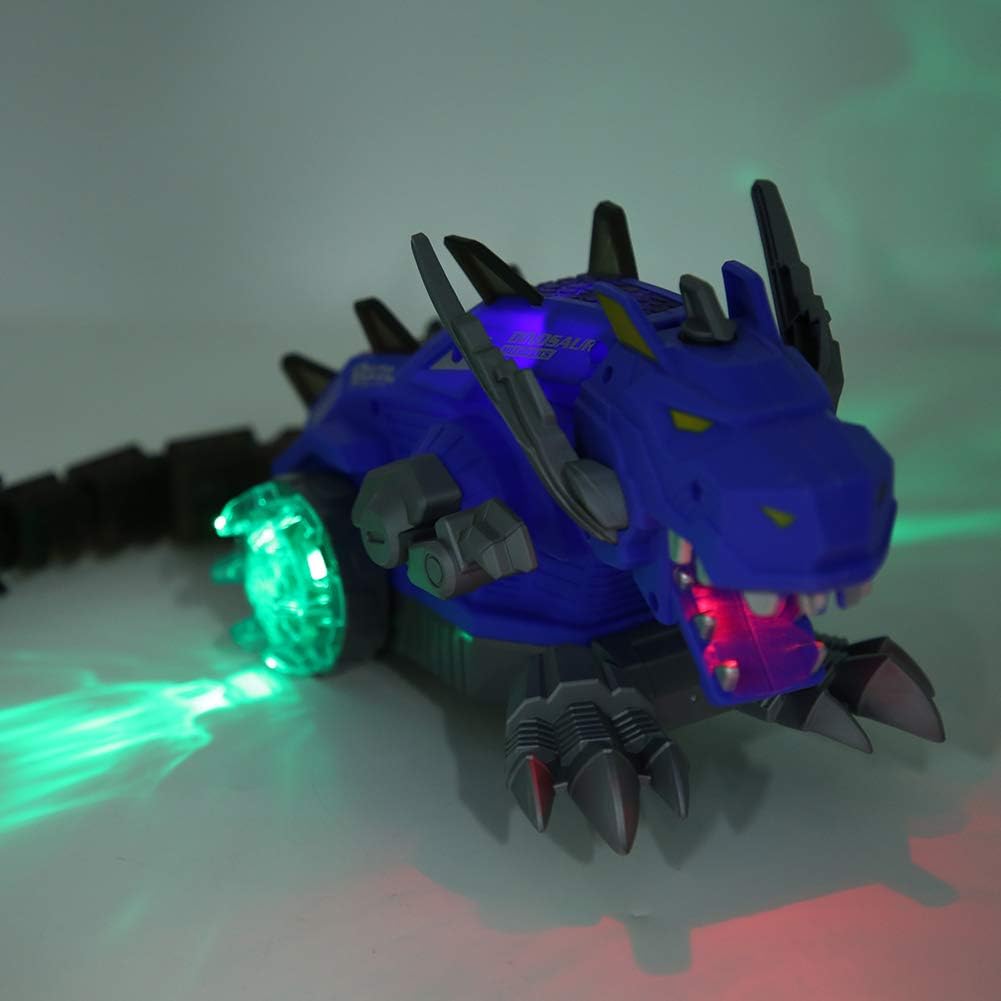 Kikumi Dinosaur Toy, Dinosaur Figure, Kids Toy, Mechanical Dinosaur Figure, Electronic, Intelligent Music, Light, Walking, Model, Novelty Toy, Gift