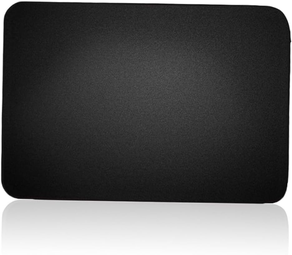 Uonlytech Black Polyester Monitor Cover for LCD Screens Sleeve with Inner Lining Full for Desktop and Travel Durable Washable Design
