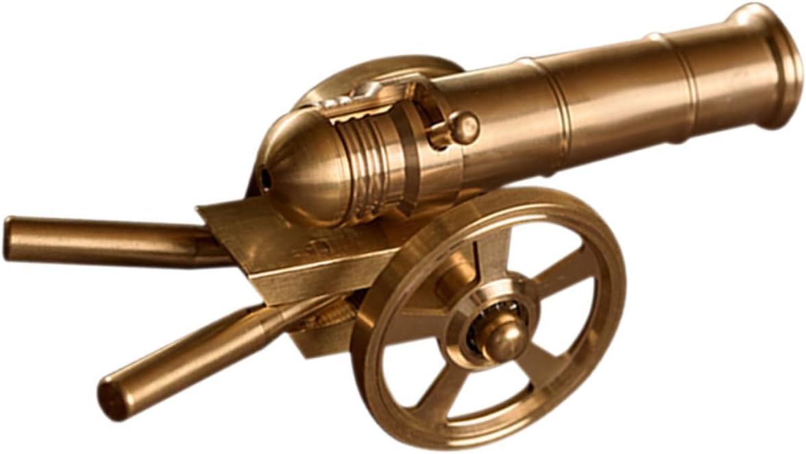 PRETYZOOM Brass Figurine Vintage Decorative Ornament for Home and Office Decor for Living Room Tv Cabinet and Desk Display