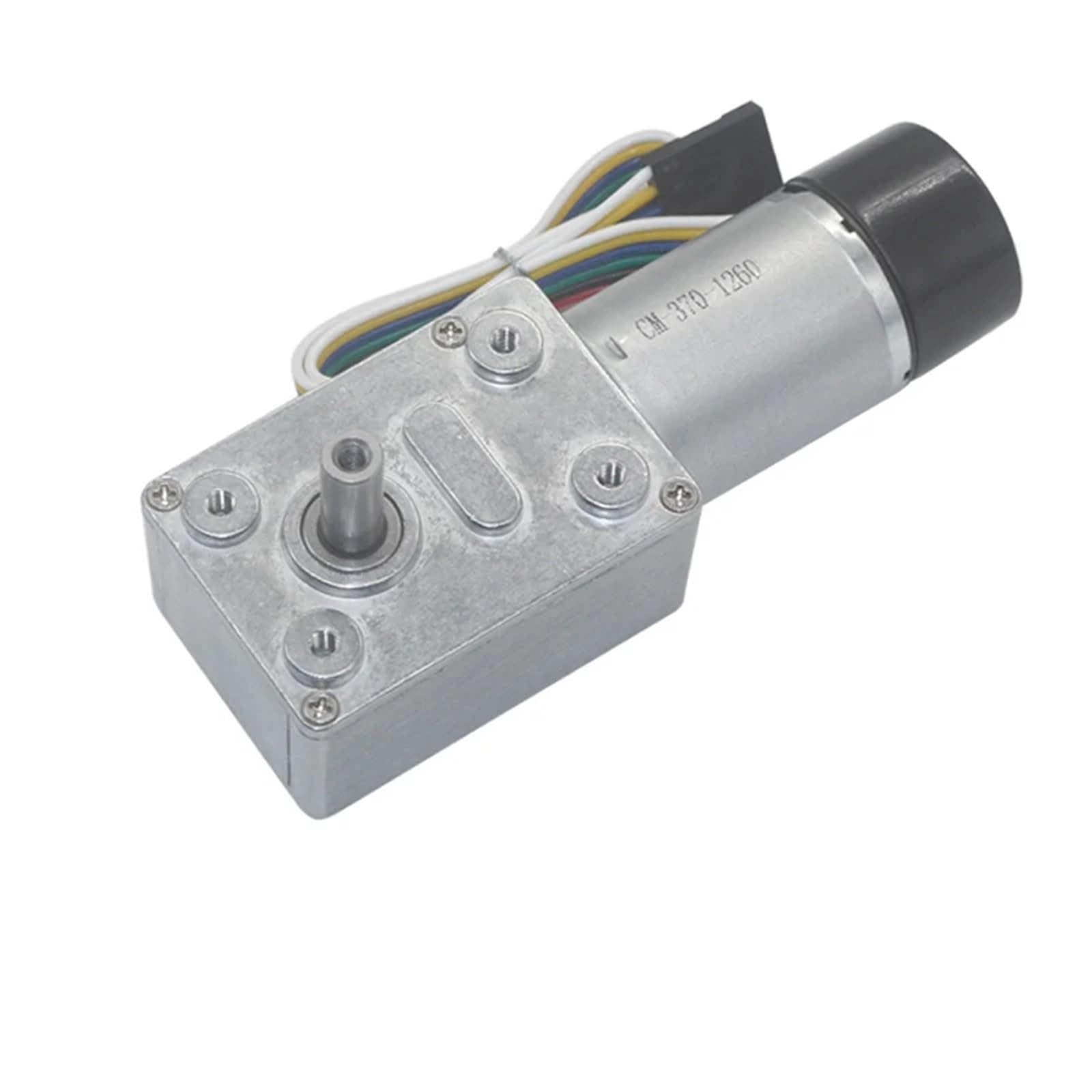 Motorreductor helicoidal JGY-370B de alta potencia de CC de 6 V, 12 V y 24 V(30rpm,6V)