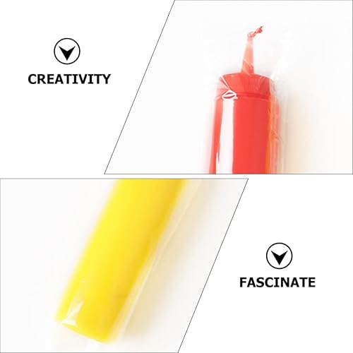 Miniatura 6 de Gadpiparty April Fools Pranks - 2 botellas falsas de mostaza y ketchup, botellas falsas novedosas para chorrear, dispensador de condimentos de