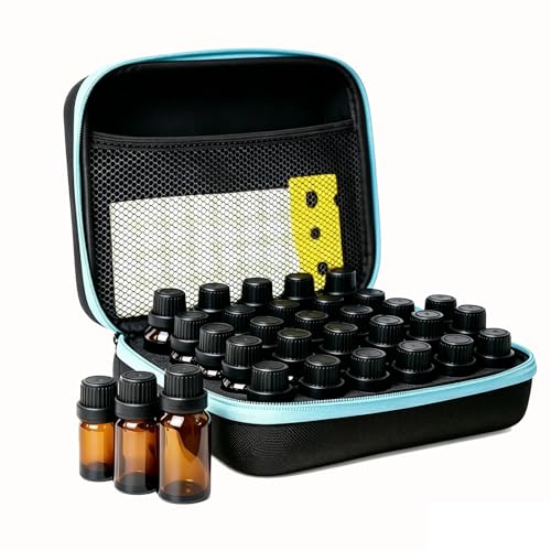 ZORETCO Essential Oil Storage Holder Organizer Carrying Case for 30 Bottles