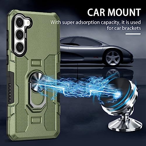 Coque antichoc Samsung S23 Plus avec support bague rotative 360 - 4