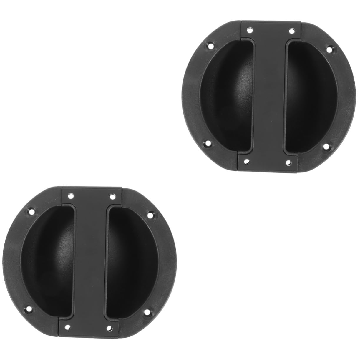 Hemobllo 2pezzi Recessed Per Altoparlanti Accessorio e Resistentper Casse Audio Professionali Per Palchi