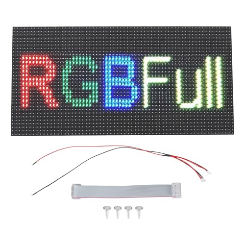 Panneau LED P10 plein couleur défilant résistant à l'eau 320x160 mm pour magasin et salons