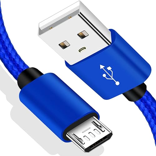 Cable micro USB para tablet Fire HD 10, HD 8, Samsung, HTC, LG, Sony, Moto Phone, Mini Stick Speaker, cable de carga PS4 X-Box One Controller,