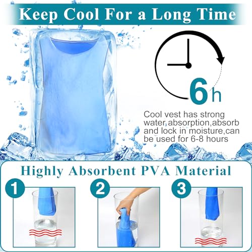 NJDGF Evaporative Cooling Vest PVA