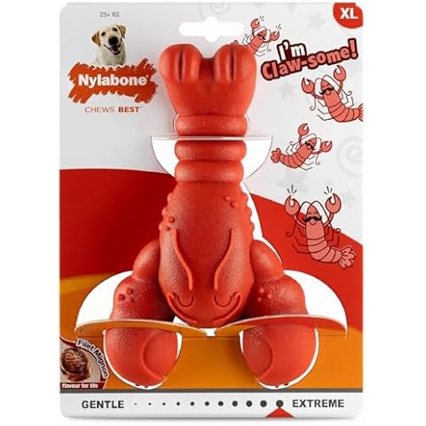 Nylabone Extreme Chewers Lobster Chew Toy Cover