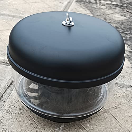 Pvczool Universeller Zyklonfilter, 8,9 cm (3,5 ), Vorreinigerkopf, Eingang für Ram, Sandbecher