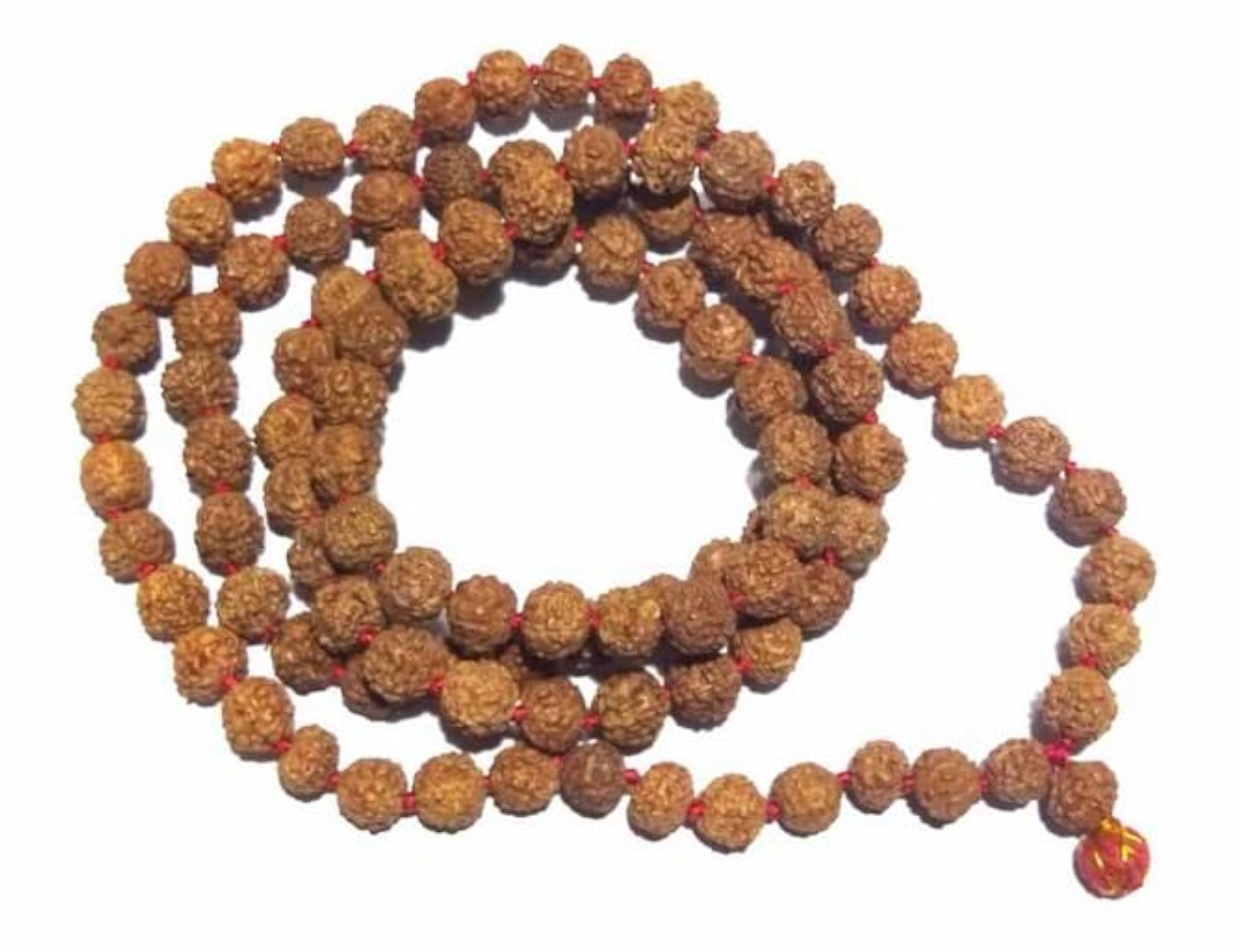 5 Mukhi Rudraksha Mala with Lab Certification, Spiritual Gift