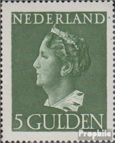 Sellos Países Bajos 1946 Wilhelmina MNH Prophila 455 nuevo con goma original
