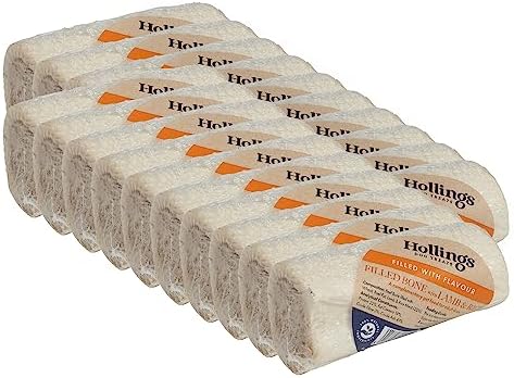 Hollings Treat Strips with Venison Dog Training Treats, 100% Natural, Air Dried Venison Strips for Adult Dogs, Gluten Free & High in Protein Pack of 1 (5 Pieces)