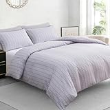 Pamposh Juego de Funda nórdica Funda nórdica de Microfibra de Primera Calidad con 2 Fundas de Almohada, Super King (260 x 220 cm))