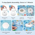 Duckart Interactive Cat Toy - Hide and Seek Automatic Cat Toy with Birdcall, Rechargeable & 3 Speeds, Auto Sleep/Wake Mode Kitten Toys, Safe ABS Material Cat Toys for Bored Indoor Adult Cats - Image 6