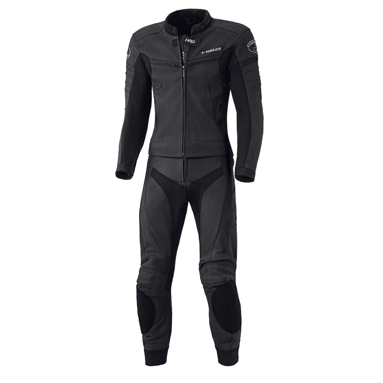 Held Spire Lederkombi 2-tlg. – 100% Rindleder – Soft-Protektoren – Schwarz