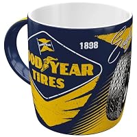 Nostalgic-Art Retro Kaffeebecher Route 66 - 330 Ml Keramik, Perfektes Geschenk Für USA-Fans