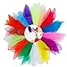 15 Pezzi Foulard Colorati, XCOZU Foulard per Bambini Foulard Giocoleria, Sciarpe di Giocoleria Foulard Danza Bambini Festa Gioco Decorazione Accessorio 60 x 60cm, Vari Colori