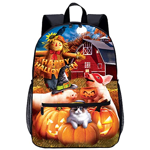 Sac d'école unisexe grand format 45cm sac à dos adulte sport et voyage imprimé 3D