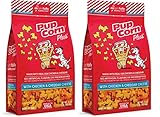 Triumph Pet Industries 2 Pack of PupCorn Plus Chicken and Cheddar Dog Treats, 16 Ounces Each