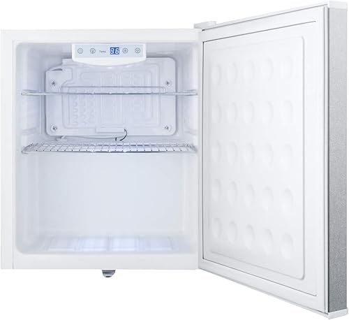 Miniatura 2 de Summit Appliance FFAR25L7SS - Refrigerador compacto de 17 pulgadas de ancho, diseño comercial, iluminación LED, capacidad de 1.7 pies cúbicos,