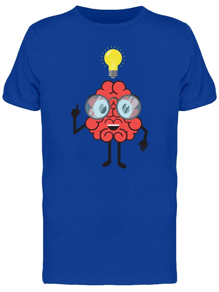 Brain With Glasses Tee Men's