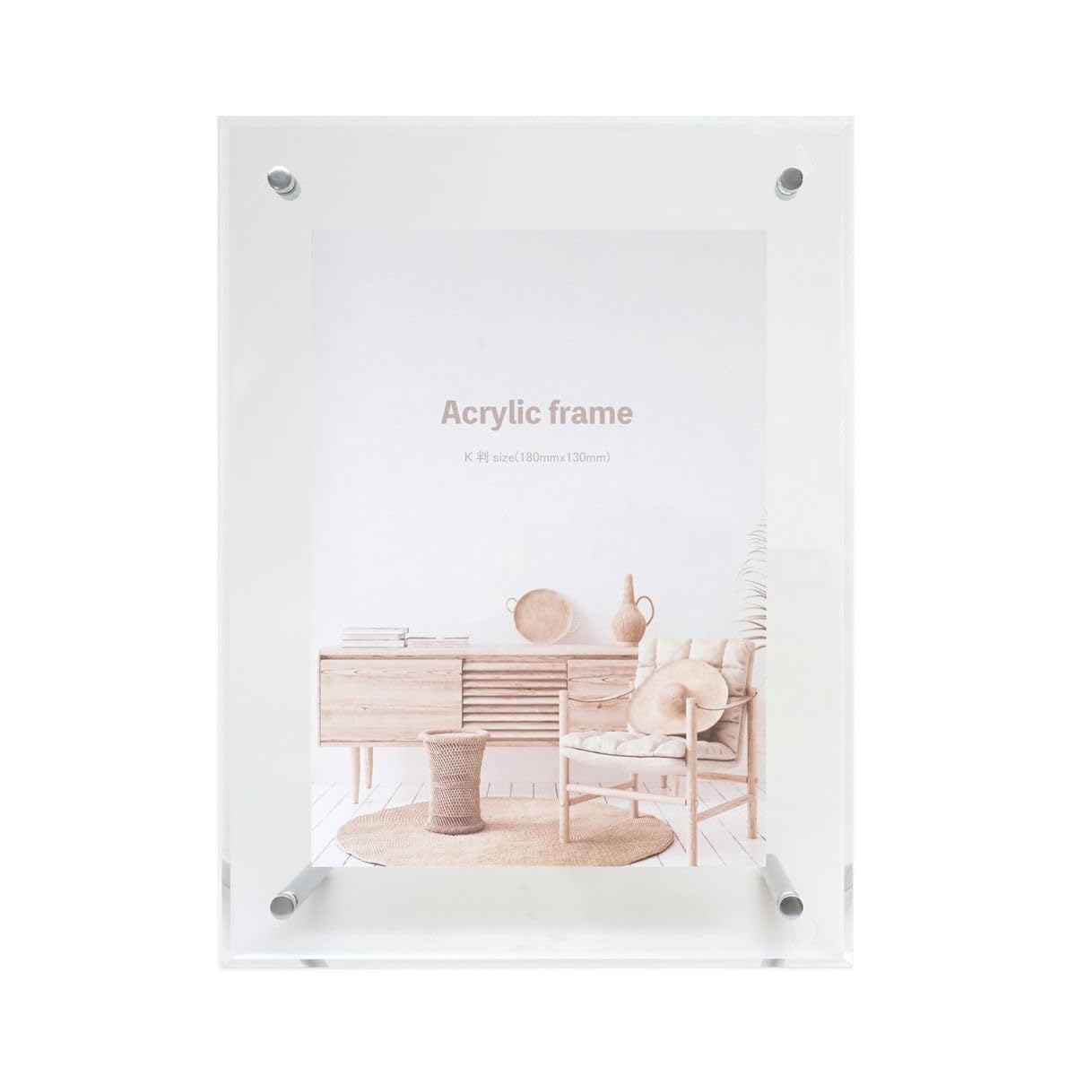 Free! DF アクリルフォトフレーム　2種 楽天市場】アクリル フォトフレーム 透明 【A4サイズ】対応 1個