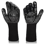 FLEXIBEL UND RUTSCHFEST: Mit bequemem Baumwolltuch zum festen Nähen gefüttert, sehr angenehm zu tragen, atmungsaktiv. Rutschfeste Schicht für höchsten Tragekomfort und sicheren Griff. Und mit den getrennten Fingern können Sie sich bequemer und flexibler bewegen.