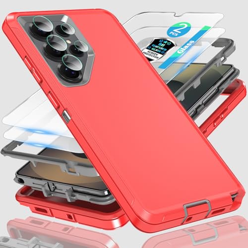 Coque Samsung S25 Ultra antichoc pour éviter les fissures d'écran et objectif