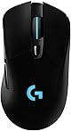 Logicool G ワイヤレス ゲーミングマウス G703h LIGHTSPEED HERO 25Kセンサー エルゴノミクス LIGHTSYNC RGB POWERPLAY 無線 充電 対応 ゲーミング マウス 充電式 無線 PC windows mac ブラック G703 国内正規品 【 ファイナルファンタジー XIV 推奨モデル 】