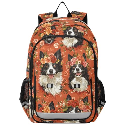Sac à dos d'école Border Collie pour les sorties scolaires et voyages de vos enfants