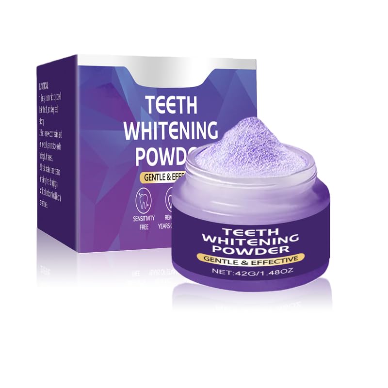 Zahnaufhellung,Zahnreparatur Mineralpuder,Zahnpulver Gegen Verfärbungen,Zahnrestauration Pulver,Effektiv bei der Stärkung von Zähnen und Zahnfleisch,für Alle Zähne Flecken Schnell Entfernen