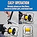 Jonard Tools CC-2721 High Durability Steel Cable Caddy, Holds Cable Reels Up To 20